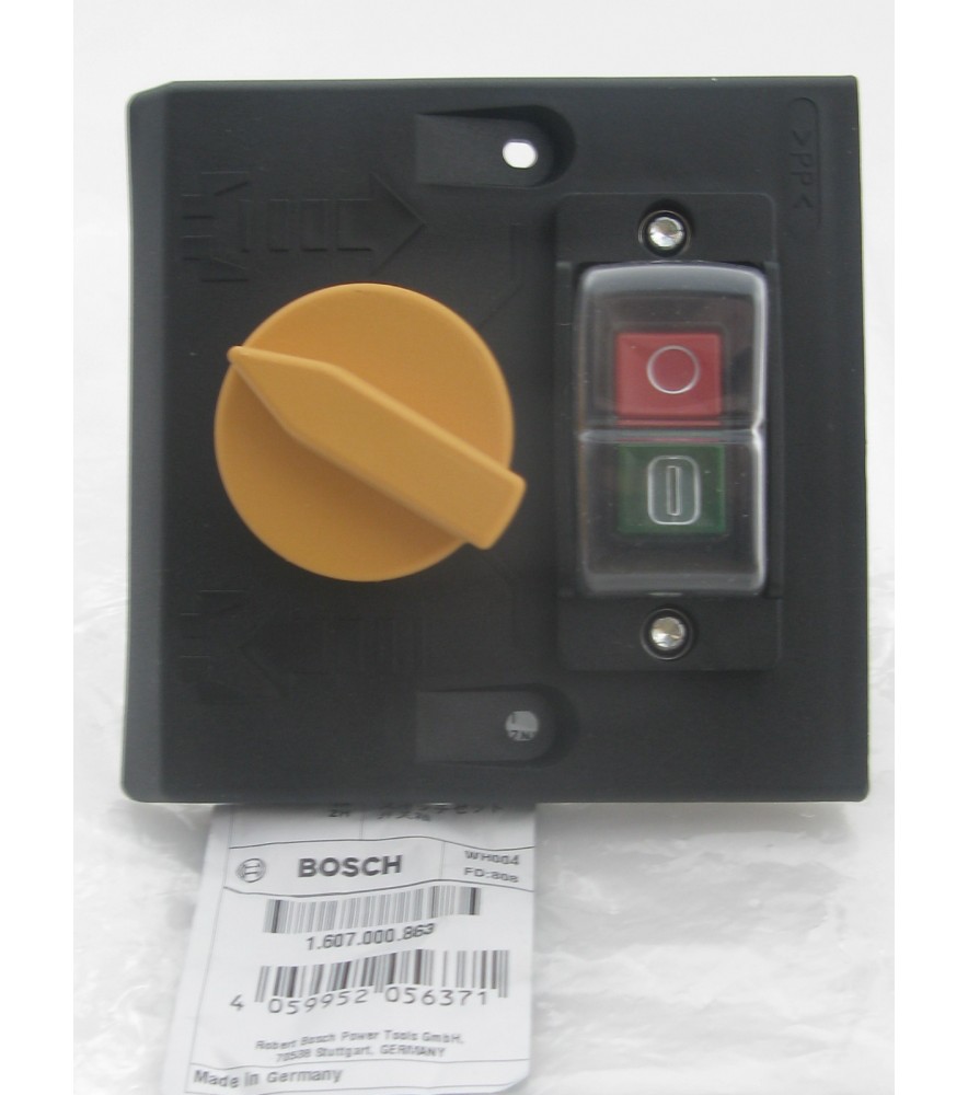 Bosch 1607000863 original Schaltersatz 1 607 000 863 für Häcksler AXT 2200 HP, 2500 HP