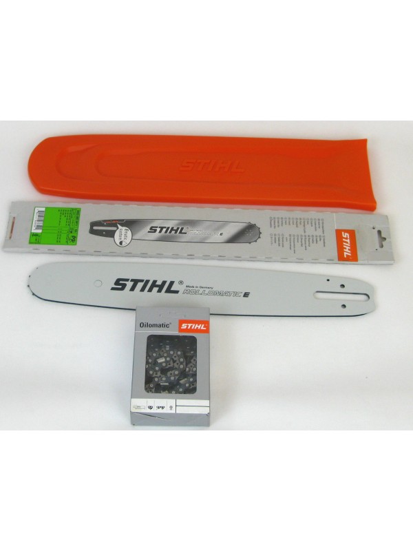 Stihl 30030006811 Rollomatic E 37cm 0,325'1,6mm1xStihl Vollmeißelktte+Stihl Schwertschutz