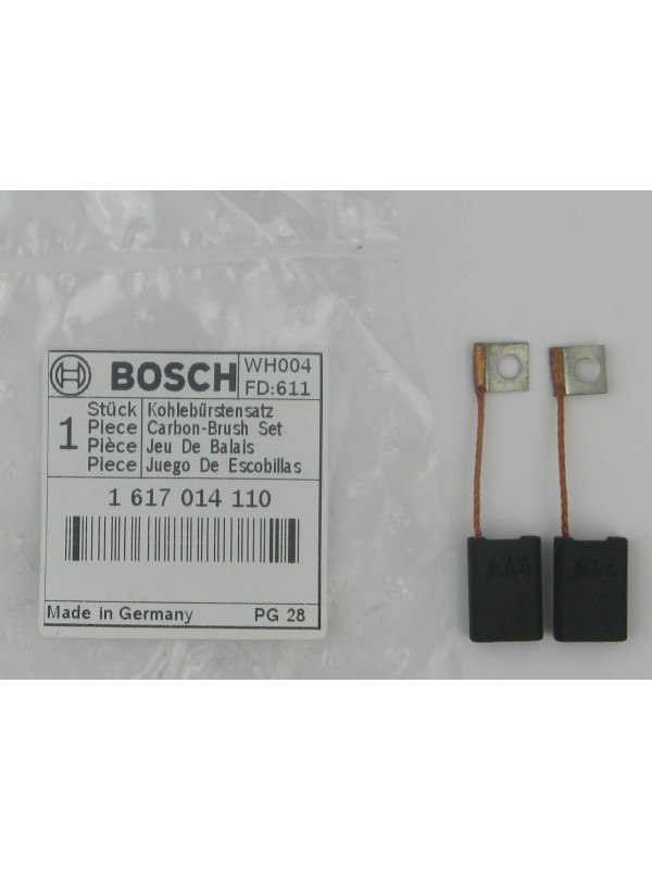 Bosch 1617014110 original Kohlebürsten Kohlen für BoschUBH 12/50 GBH 8 USH 10 GBH 8/65 DCE